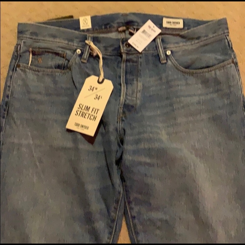 NWT Todd Snyder Jeans, 34x34, Japanese Denim